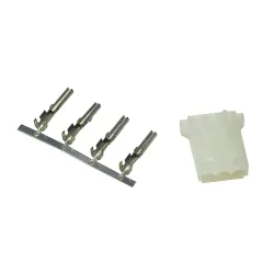 Connector Kit, AMP, 3 Position Female w/Sockets