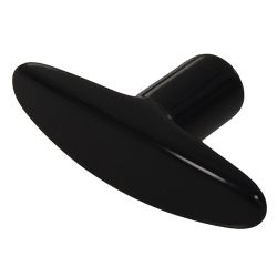 Knob, T-Handle, 1/4-20, Black
