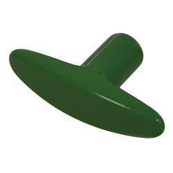Knob, T-Handle, 1/4-20, Green
