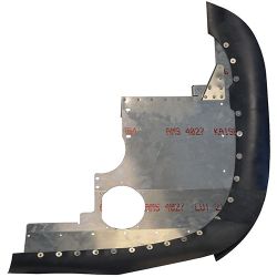 Baffle Assembly LH Front, Bare