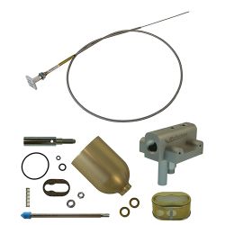 Fuel Strainer Assembly With Strainer Drain Cable