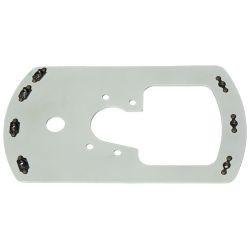 Mounting Plate, Main Wheel Fairing - Left