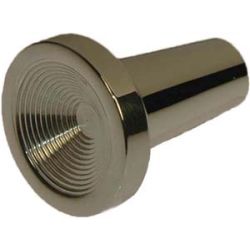 Knob, Round, Chrome