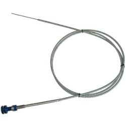 Control, Blue, 12 Ft, Push-To-Unlock