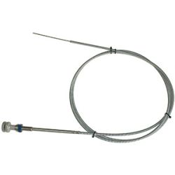 Control, Clear, 6 Ft, Push-To-Unlock