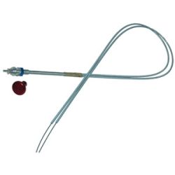 Control, Dual, 12 Ft, Red Knob