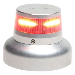 ORION 360 Red LED Beacon 14 VDC, 3.75" Base